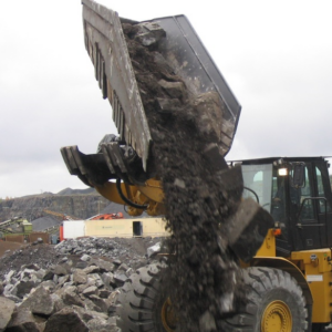 godet déversement latéral