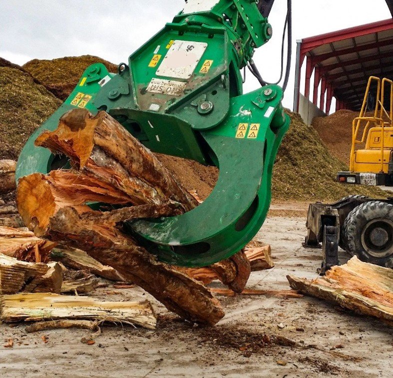 pince fendeuse de buche