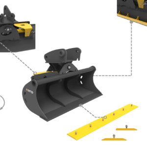 godet curage inclinable