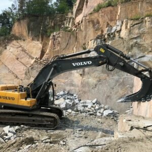 Godet à bloc / enrochement