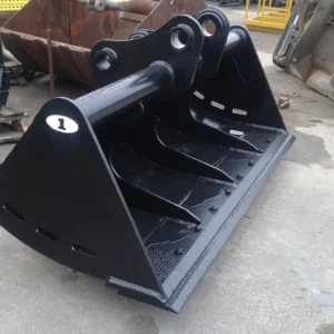 Godet de curage fixe fond plat