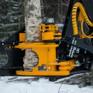 Grappin d'abattage à couteau fixe