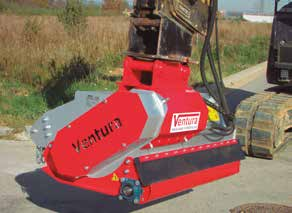 Broyeur forestier hydraulique (cabriel 4 - 8 T.)